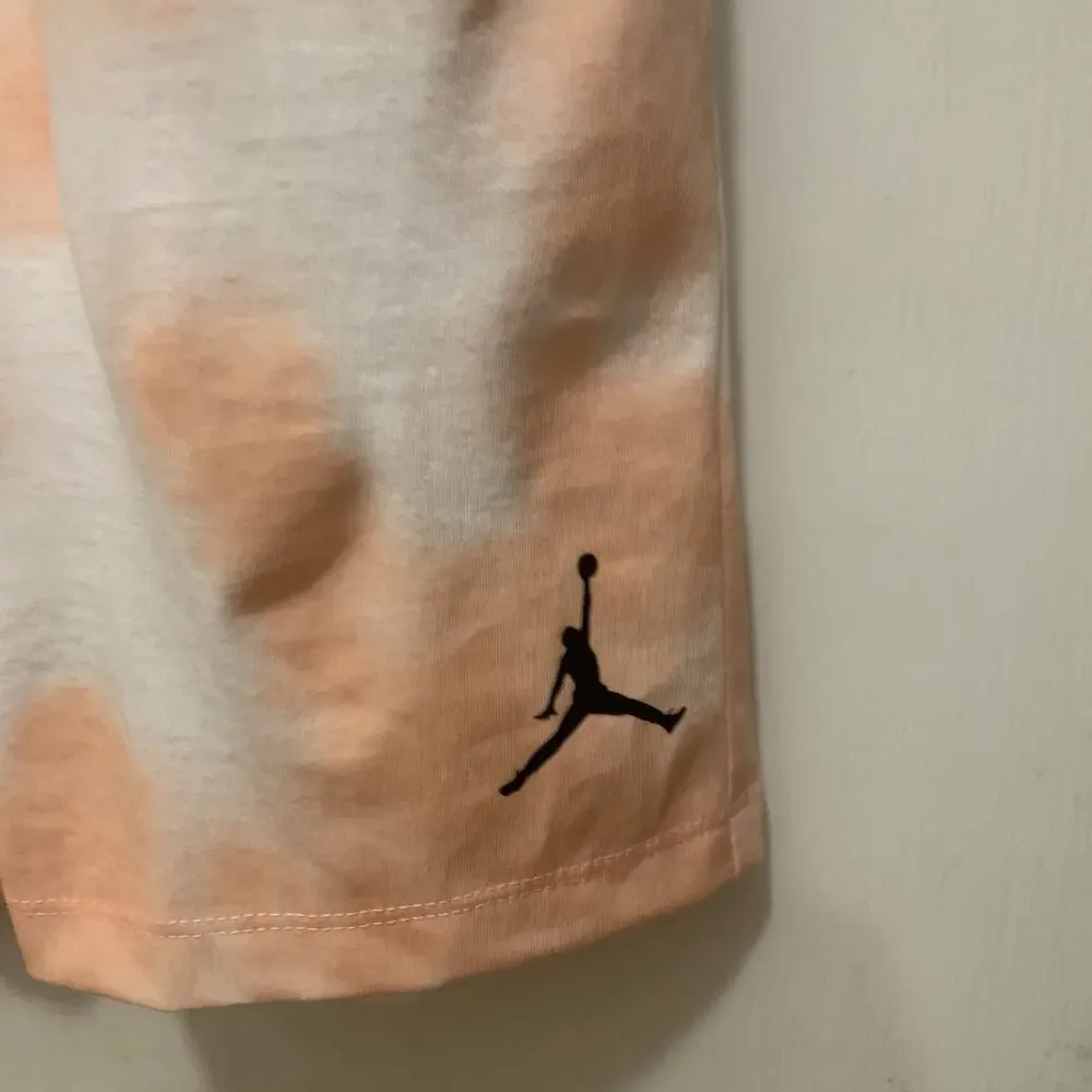 Nike Jordan Romper Girl's Tank Top Orange Tie-Dye Cloud Size Large 12-13Yrs